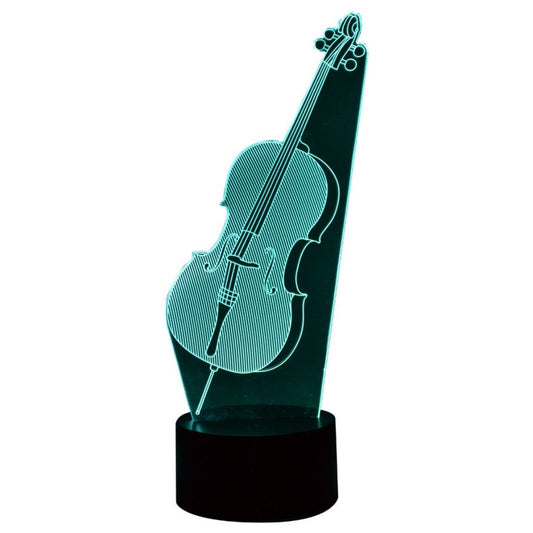 3-D Illusion Color-Changing Lamp, Cello