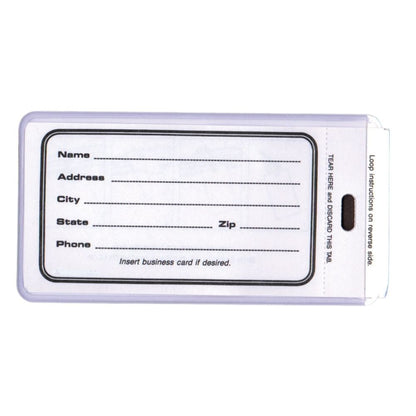 Luggage Tag, Photo - Drum Set