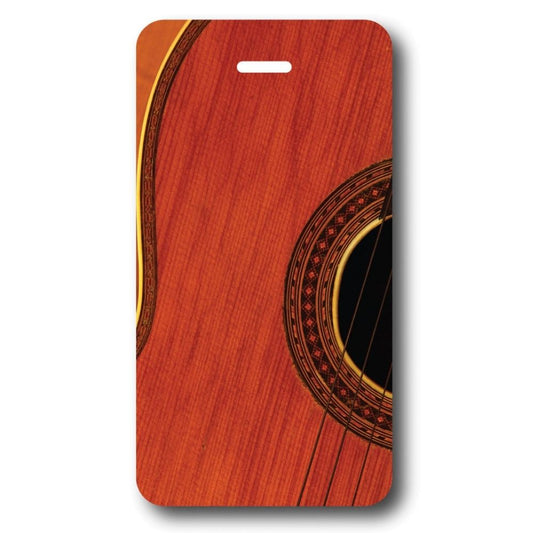 Luggage Tag, Photo - Acoustic Guitar