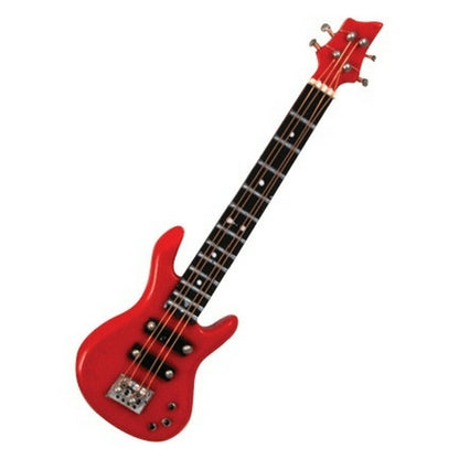 3-D Magnet, Bass Guitar, Red
