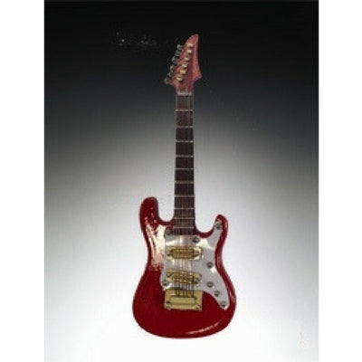 3-D Magnet, Electric Guitar, Stratocaster, Red