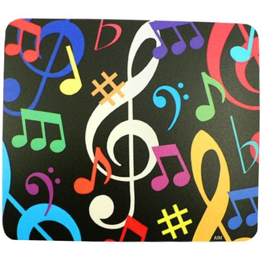 Mousepad, Colorful Music Notes