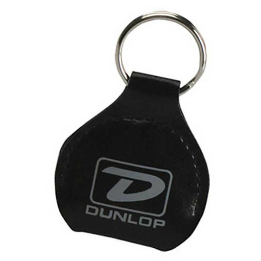 Guitar Pick Holder Keychain, Dunlop Leather