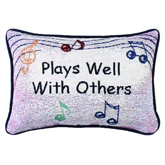Word Pillow, Plays Well With Others
