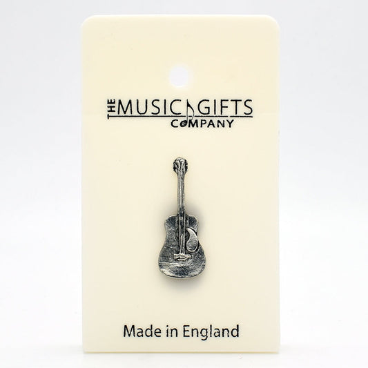Pin, Pewter - Acoustic Guitar