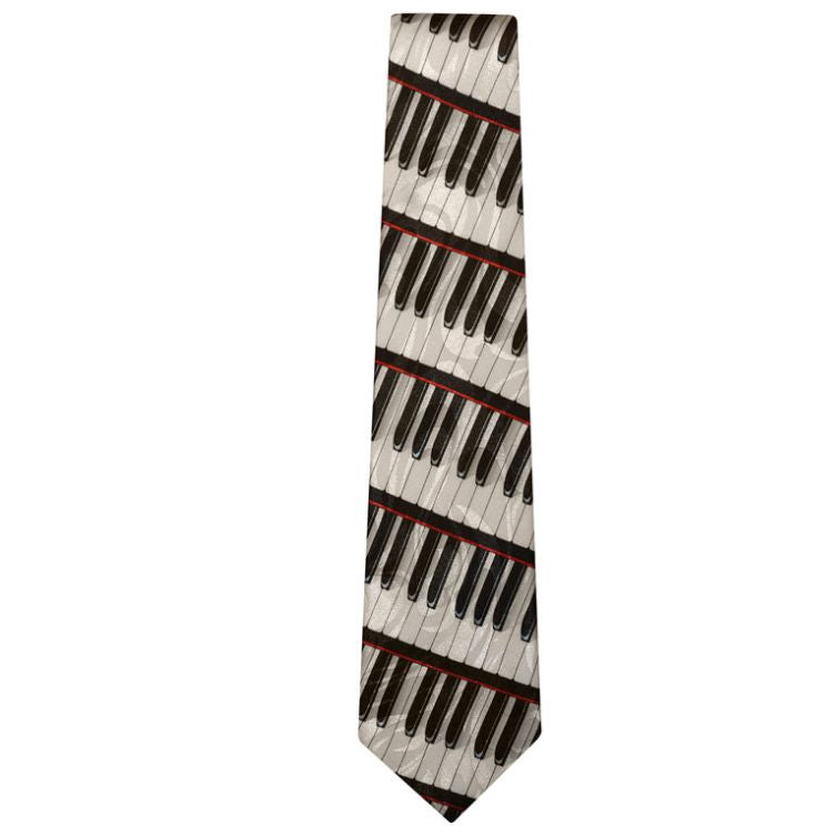 Neck Tie, Repeated Piano Keyboard