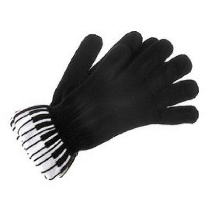 Winter Gloves, Knit - Piano Keyboard
